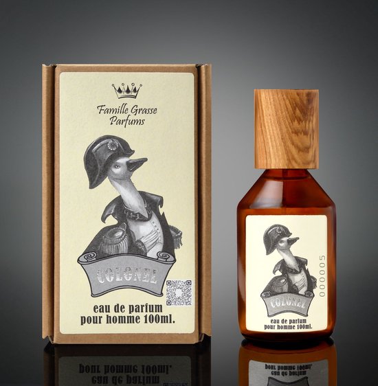 KERST CADEAU - Luxe Franse Eau de Parfum - De Colonel - een heerlijke sterke houtige geur - Blijft gegarandeerd de hele dag ruiken zonder bij te sprayen.