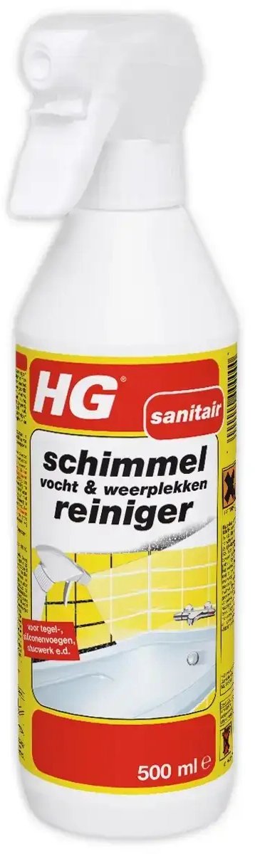 HG Schimmel-, Vocht- en Weerplekkenreiniger - 6 x 500 ml - Voordeelverpakking van HG — afbeelding 5