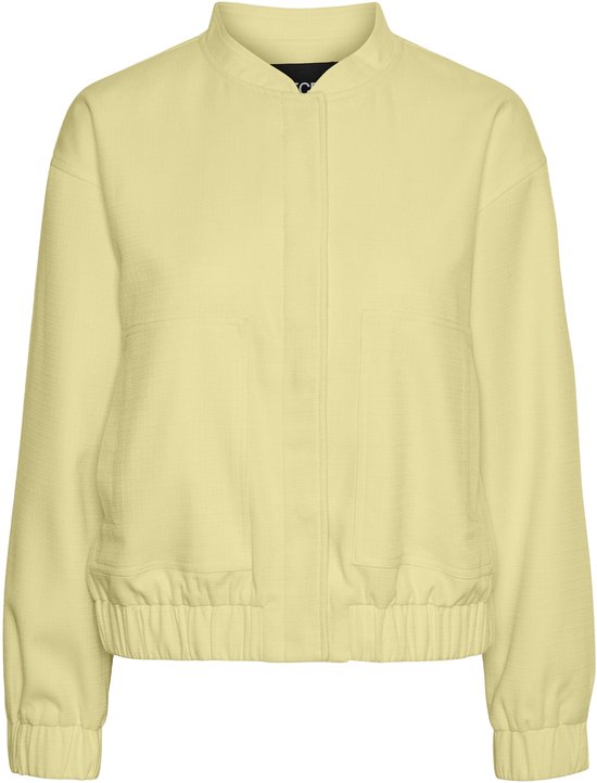 Pieces Jas Pcannie Bomber Noos Bc 17150150 French Vanilla Dames Maat - L