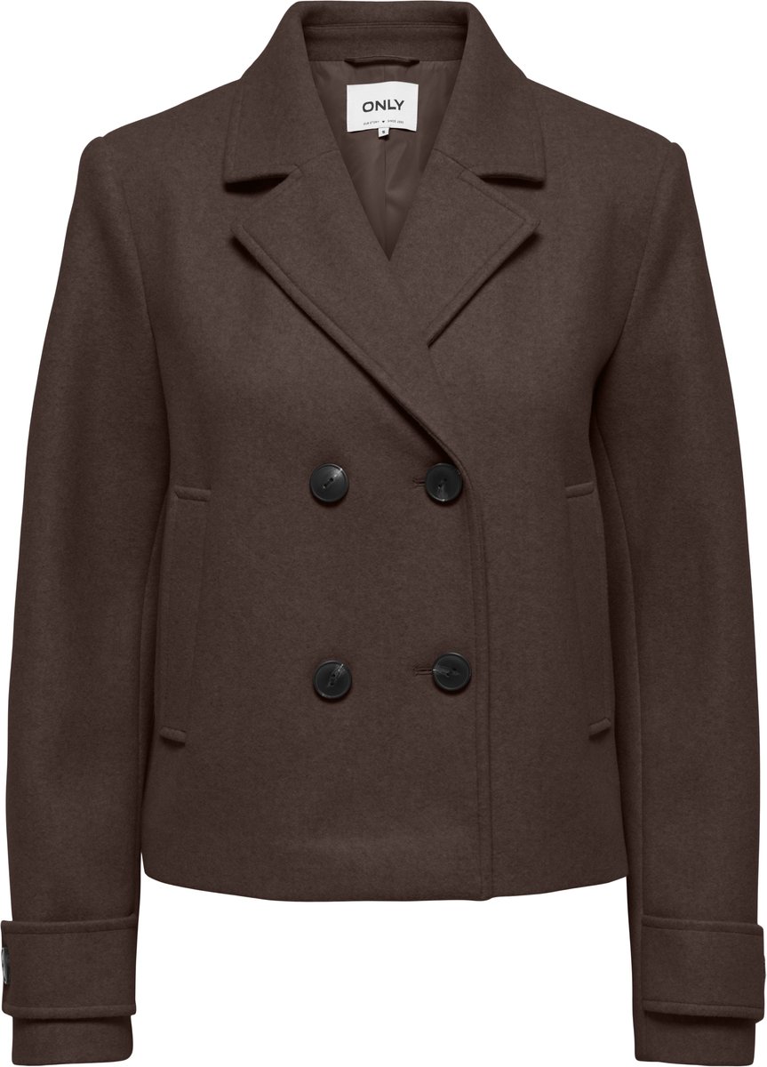 ONLY CARMAKOMA - CARFREJA LIFE SHORT DB JACKET OTW NOOS - Dames - Gewatteerde jassen