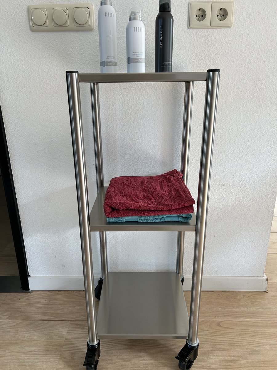 Trolley Bochem, Keukentrolley, trolley op wielen, kleine trolley, Trolley Badkamer