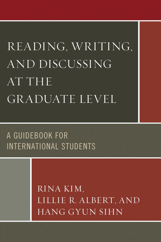 Reading, Writing, and Discussing at the Graduate Level - cover