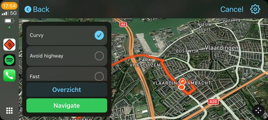 GPS moto MotoMerce Fusion Drive 6,25 pouces avec Apple CarPlay et Android Auto