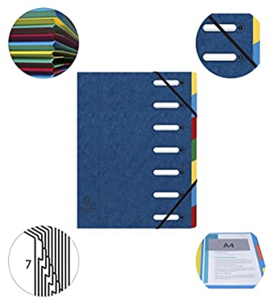 Sorting folder HARMONIKA - Expandable A4 Folder with Elastic - 7 ...