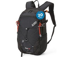 Terra Peak wandelrugzak 20L Flex 20 Premium (klein) met rugventilatie, drinksysteem en regenhoes - Trekkingrugzak van ademend 3D Air Mesh polyester - Outdoor dagrugzak met heupriem