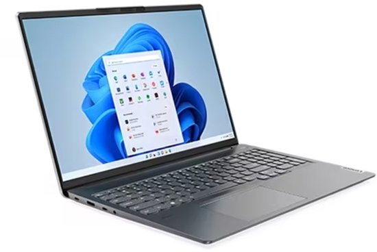 Lenovo IdeaPad 5 Pro 16ACH6 Ryzen 7 5800H 16 2.5K IPS 350nits AG 16GB DDR4 3200 SSD 1TB INT AMD Radeon Graphics NoOS Storm Grey - Lenovo - Hoofdafbeelding