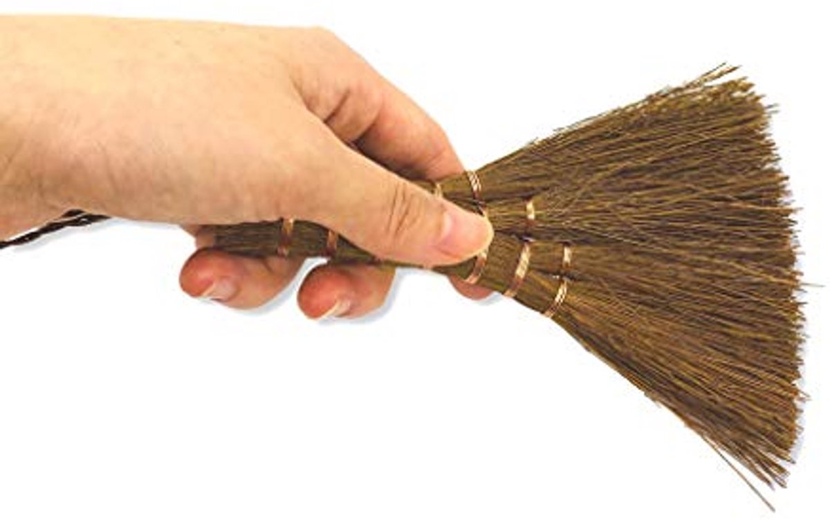 Professionele Bonsai Bezem Borstel 6,3 inch - Zachte Reinigingstools uit Japan
