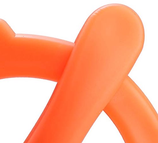 Wear-resistant bite toy, durable with long metal chain Farm Food Toy, for piglets — afbeelding 3