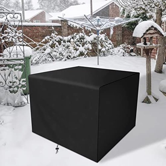 Tuinmeubelhoes 90x90x90CM Scheurvast Waterdicht Winddicht 210D Polyester Hoes voor Tafel Stoel Sofa Grill