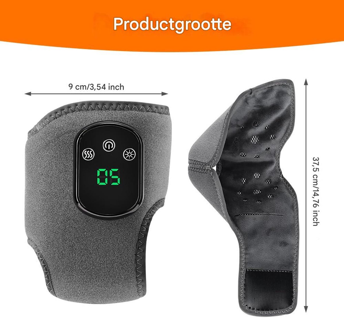 BYTEBAZAAR Elektrische Verwarmde Enkelband met Infrarood - afbeelding 2