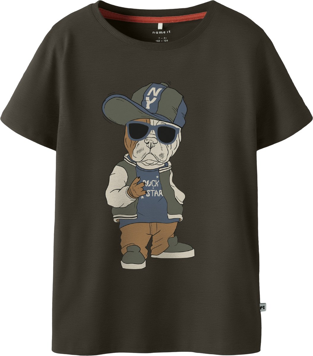 NAME IT - NKMPOKLOKKEN SS TOP BOX - Jongens - T-shirts