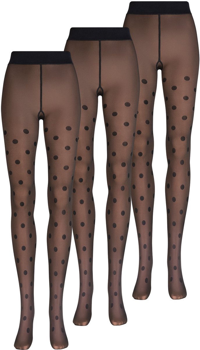 NUR DIE Feinstrumpfhose Warm & Transparent strapazierfähig 80 DEN Print