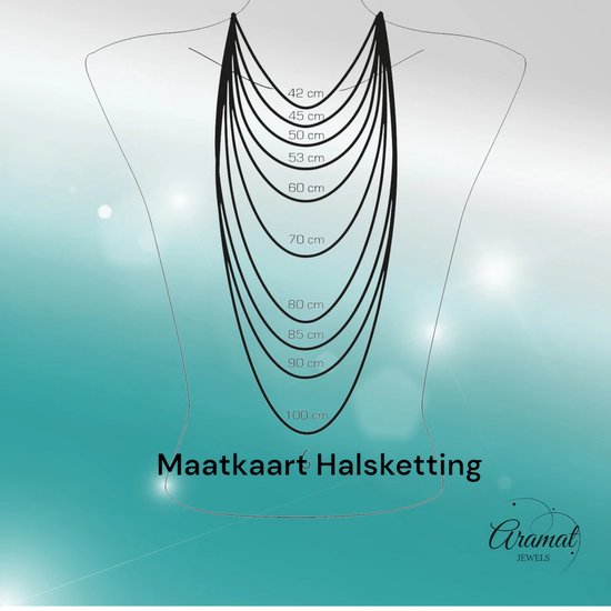 Aruie Halsketting met hanger, dubbele handboeien, vergrendeling