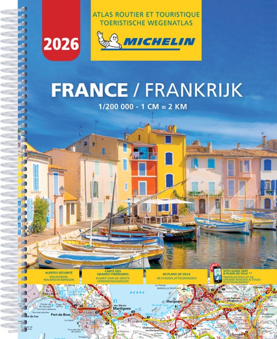 Michelin atlas Frankrijk 2026