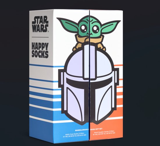 Happy Socks unisex giftbox 6P sokken star wars multi II (Star Wars)
