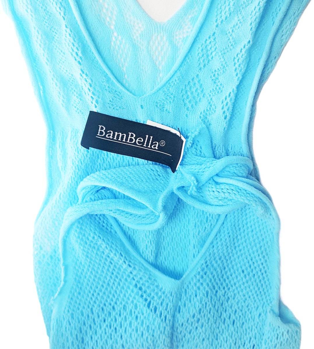 BamBella ® - Panty pak -Onesize - body suit - Dames - Onesize - Erotische jumpsuit van kant lingerie blauw wit
