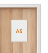 10 stuks - A5 Zelfklevende Insteekhoes / Transparant Flexibel Hoesje met opening aan de korte zijde