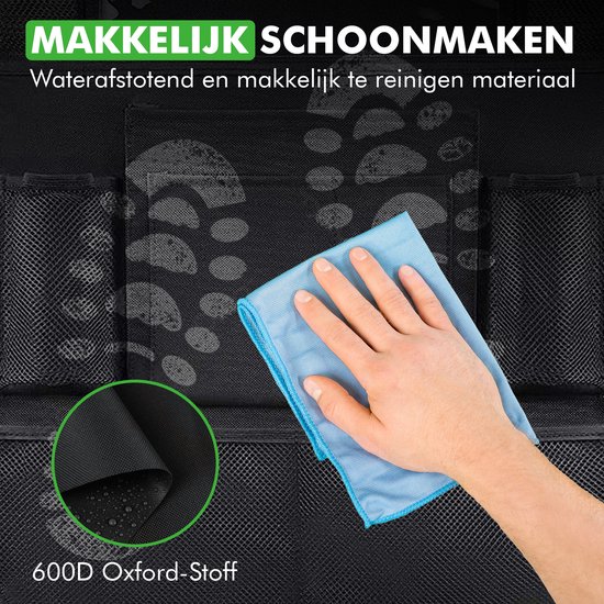 Travelhawk Auto Organizer - Autostoel Organizer voor Kinderen - Met iPadhouder - Zwart van Merkloos — afbeelding 3