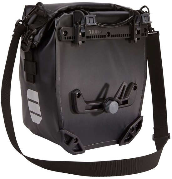 Thule Shield fietstas - Zwart - 13l inhoud - set van 2 stuks 26l inhoud totaal — afbeelding 5