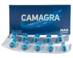 Camagra Man 60 caps - Oude Formule: Natuurlijke Erectiepillen voor Mannen - Krachtige Alternatieve Keuze voor Viagra & Kamagra - Potente Erectiepillen - Forte - Libido Extreme Performance