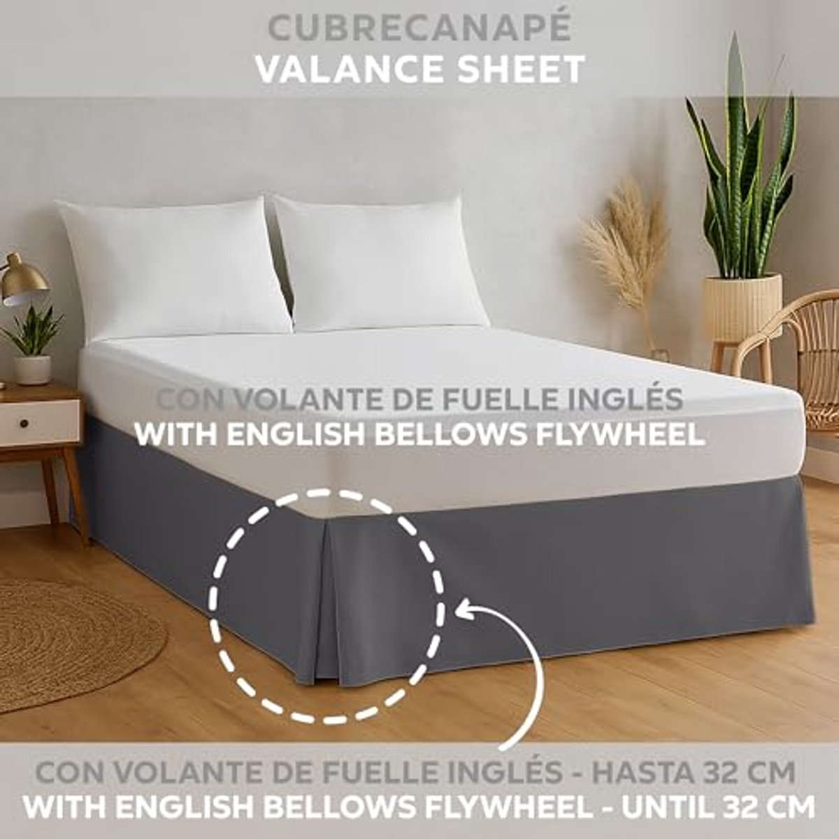 Elegante Bedrok voor Boxspring of Bedbasis 180x200 cm - afbeelding 2