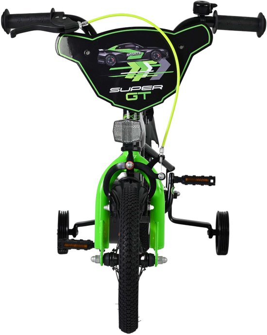 Volare Super GT Kinderfiets - Jongens - 12 inch - Groen van Volare — afbeelding 4