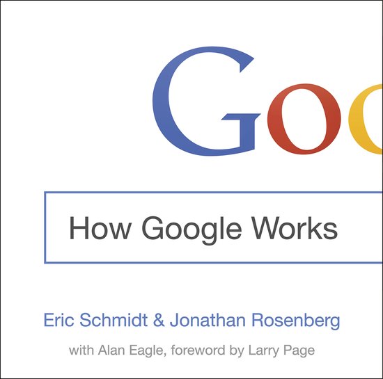 How Google Works - cover