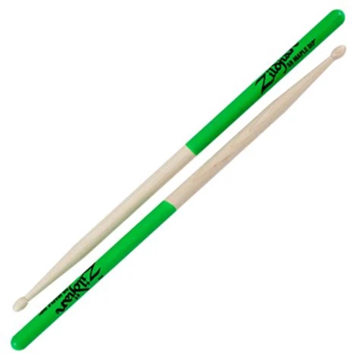 Zildjian 5B Maple Sticks Green Dip
