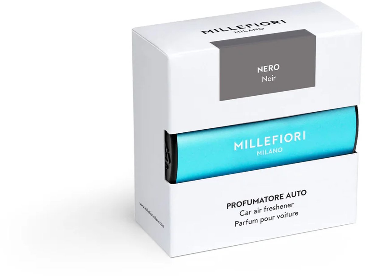 Millefiori Milano - Autoparfum Icon 80 - Classic - Nero