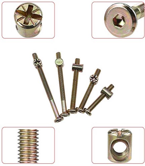 Slotbouten M6 (Bouten (verzinkt