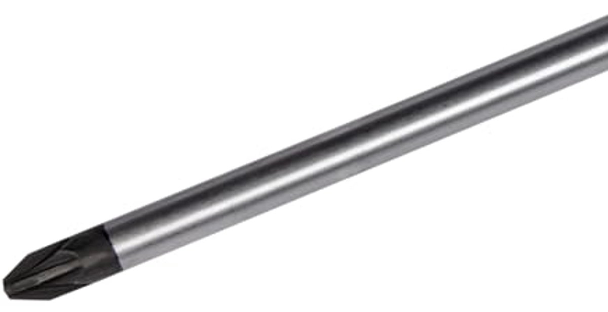 Langere Pozi® Schroevendraaier PZ2 250mm met Magnetische Punt