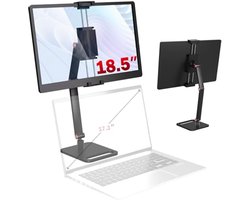 Verstelbare Draagbare Monitorstandaard voor 6-18,5 Inch - Universele Desktopversie met Uitbreidbare Basis