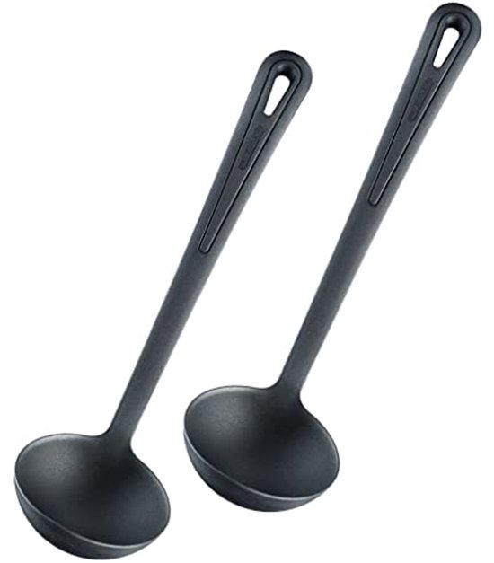 BOBOZHONG Siliconen pot oorgrepen, 2 paar, zwart & grijs, keuken koken bakken gietijzeren koekenpannen bakplaten, warmtebeschermer, siliconen pan handvat cover grips
