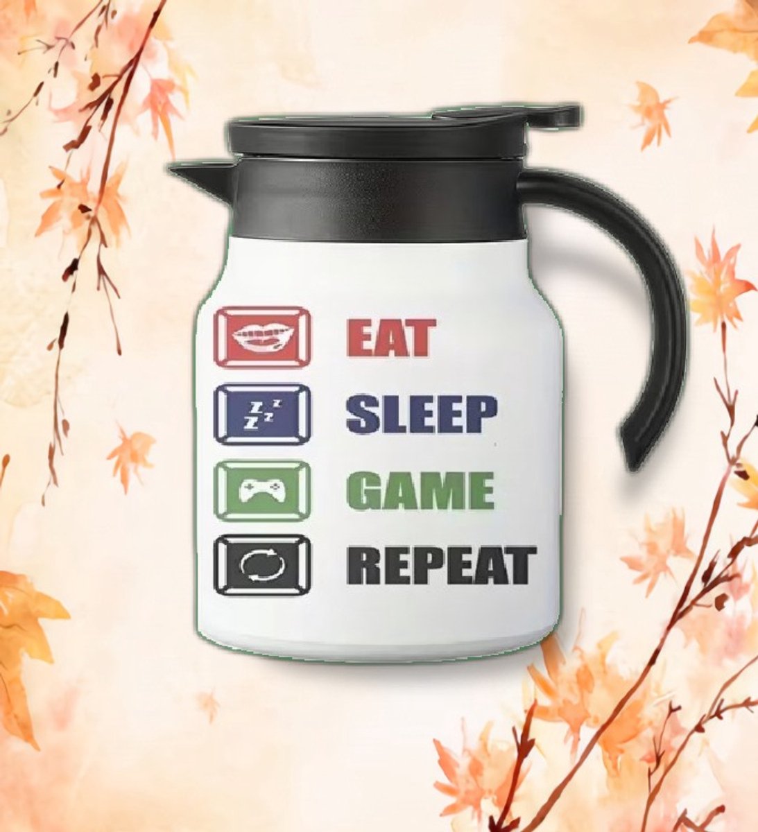 Theepot - thermos - theepot met filter - thermoskan - koffie - theekan