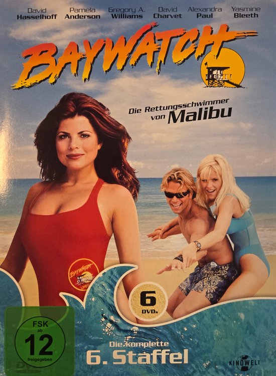 Baywatch - Complete Season 6 - 6-DVD Box Set ( Baywatch - Complete Season Six ) ( Bay watch )