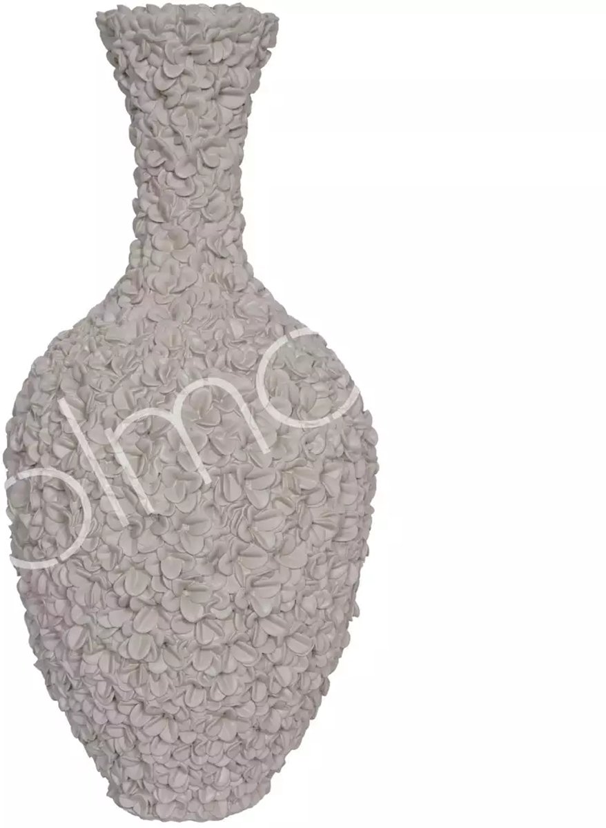 Colmore by Diga vaas-olivia flowers- sand-Ø29x60cm beige