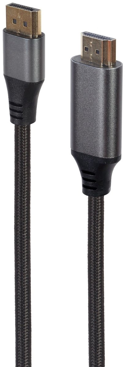 Gembird - Gembird Premium Series DisplayPort Male naar HDMI Male 4K V1.2 Kabel 1.8m