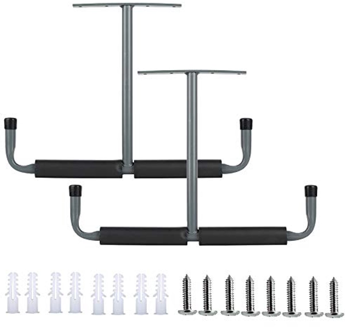 Heavy Duty Overhead Garage Opslag Haken - Ideaal Voor Gereedschap, Ladders, Tuinslangen En