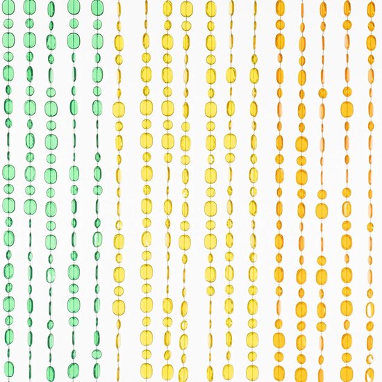 Vliegengordijn/deurgordijn kralen Colorado 90x200cm - regenboog van Merkloos — afbeelding 2
