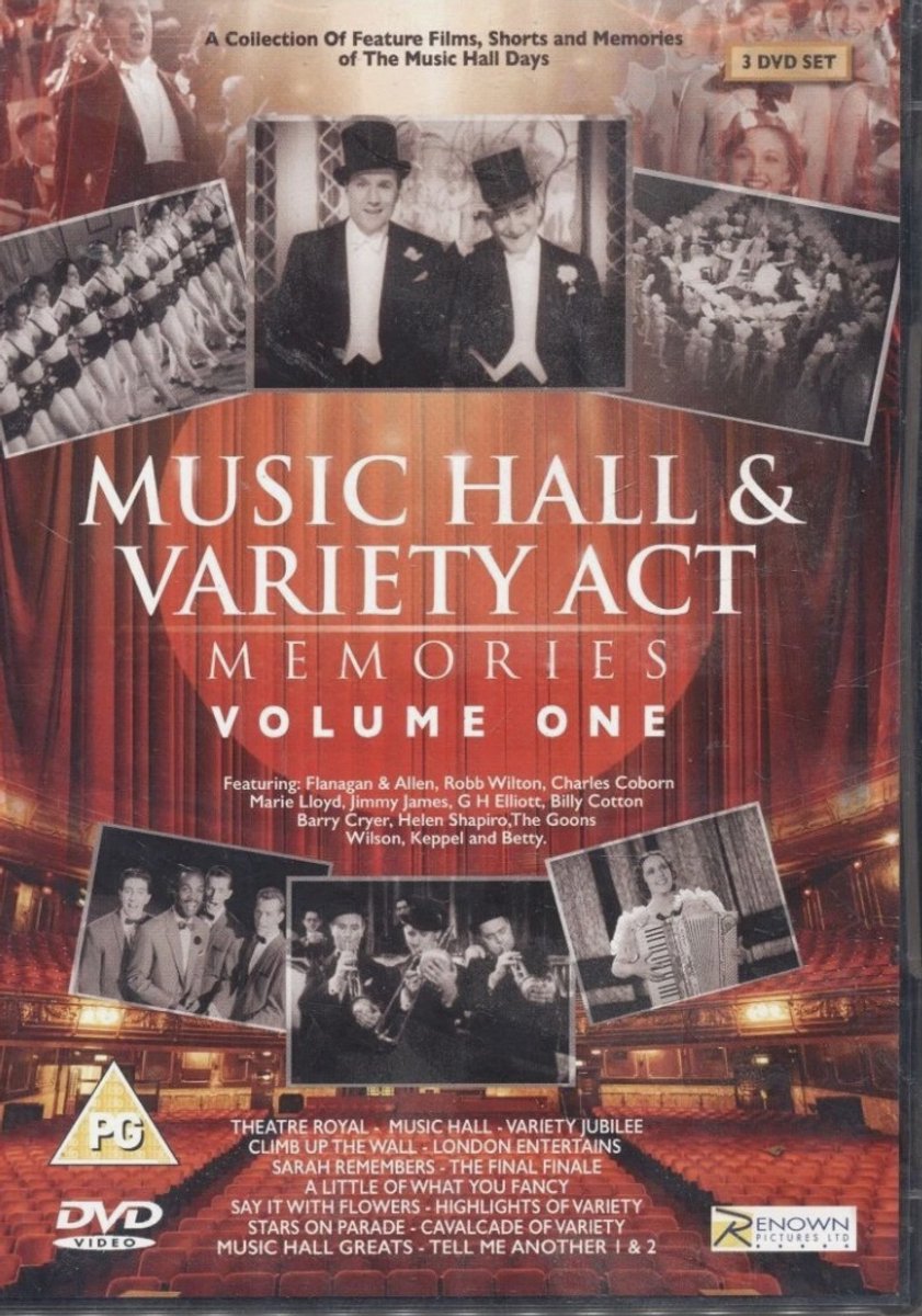 Music Hall & Variety Act Memories - Volume One