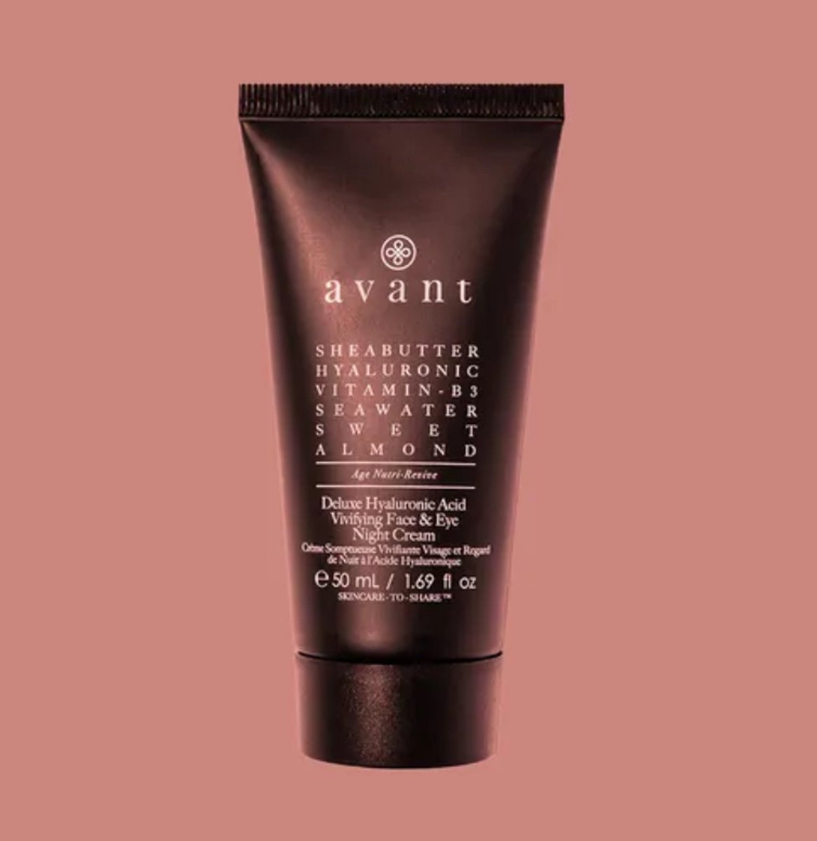 Avant skincare Avant Skincare Deluxe Hyaluronic Acid Vivifying Face and Eye Night Cream 50ml