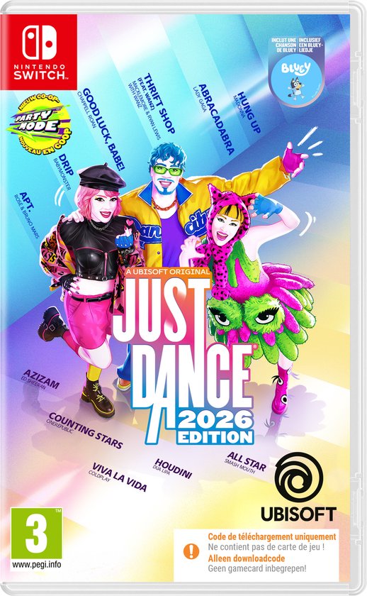 Just Dance 2026 Edition - Nintendo Switch - Code in a box