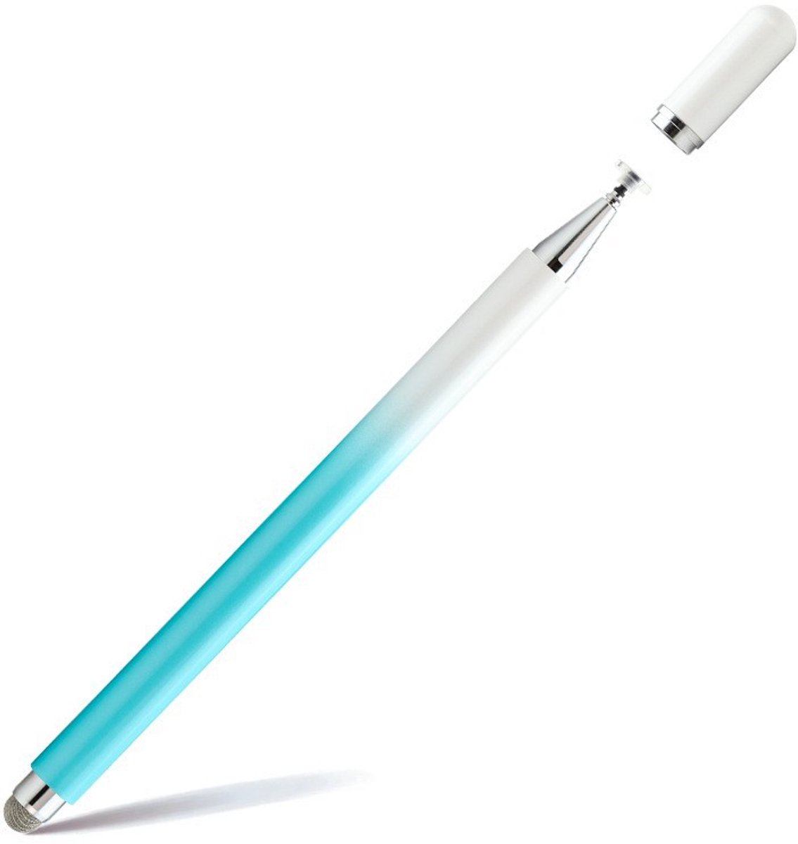 Jumalu 2-in-1 Stylus Pen – Universele Touchscreen Pen voor iOS & Android tablets – Blauw