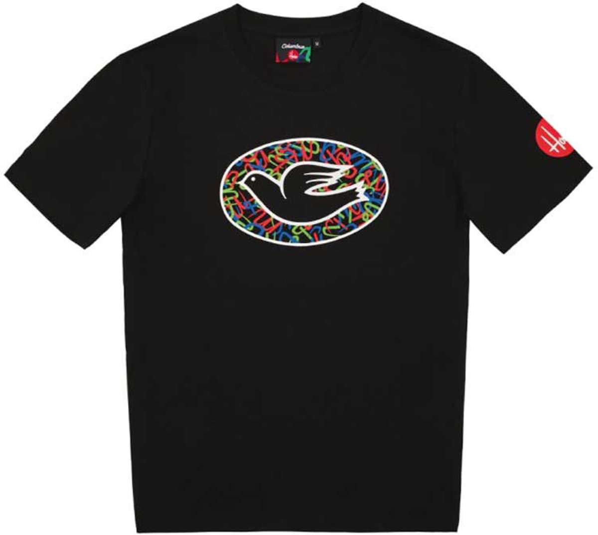 Cinelli Columbus Tubography T-shirt Met Korte Mouwen Man Zwart
