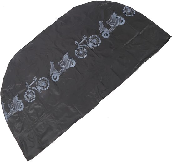Fietsregenhoes - Waterdichte fietshoes - Beschermhoes voor de fiets - 190T nylon waterdicht, UV- en stofdicht - Met slotgat - Geschikt voor mountainbikes en e-bikes - 200 cm * 100 cm van VicTsing — afbeelding 4