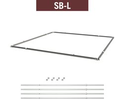 Secret Jardin SB-L Space Booster Uitschuifbaar van 100x100cm tot 150x150cm