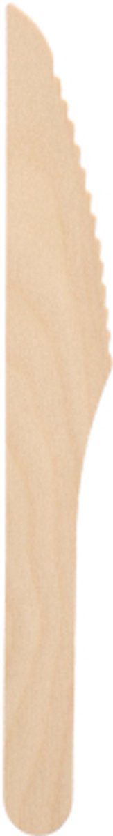 Conpax mes Pure | uit hout | 16 | 5 cm | pak van 250 stuks
