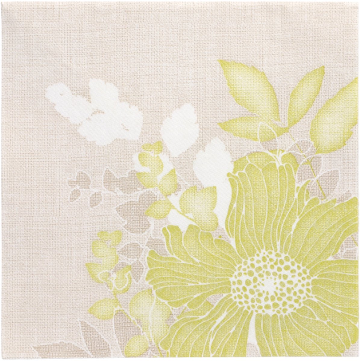 50 Servetten ROYAL Collection 1/4 vouw 40 cm x 40 cm groen Annabel