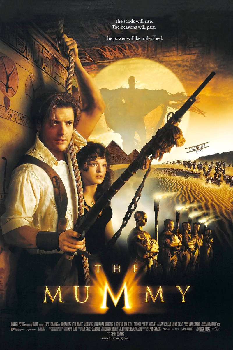 karo-art Poster-The Mummy, 1999, Originele Filmposter, Premium Print, Professioneel Fotopapier Multikleur
