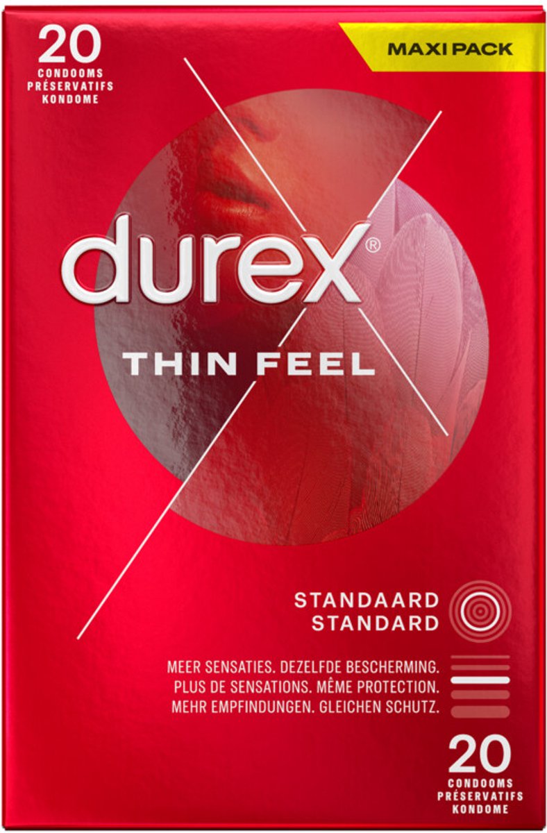 Bol.com Durex Condooms Thin Feel 20st x3 aanbieding
